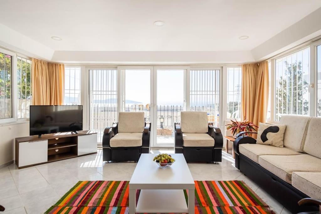 Bodrum Burcu Residence, Magnificent Sea View, Cozy, Free Otopark, Free Wifi ภายนอก รูปภาพ