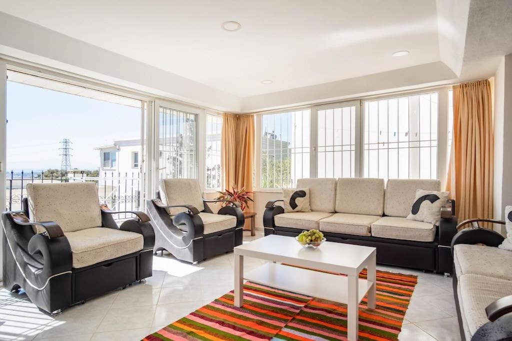 Bodrum Burcu Residence, Magnificent Sea View, Cozy, Free Otopark, Free Wifi ห้อง รูปภาพ